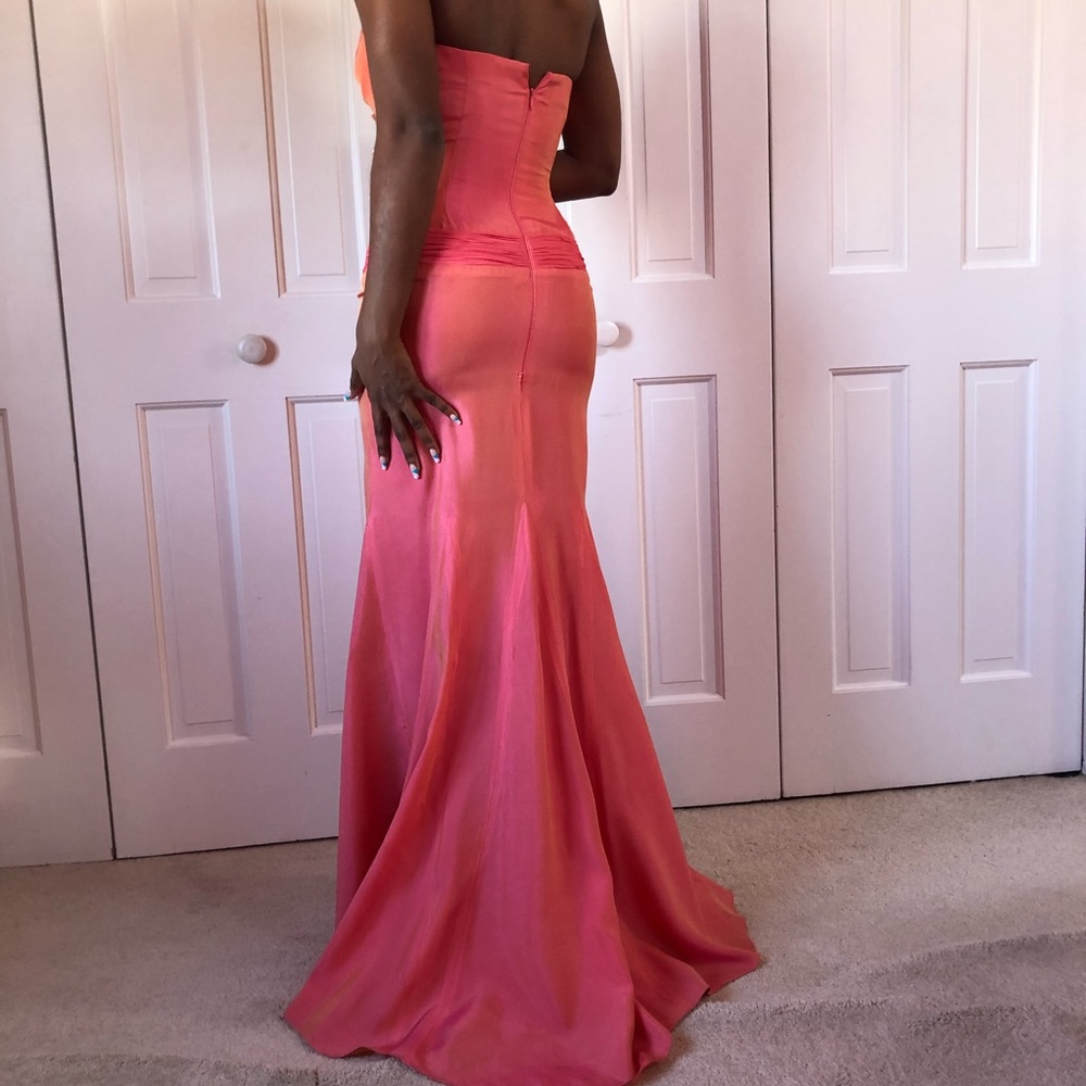 Coral Jovani Evening Dress - Picture 2 of 5